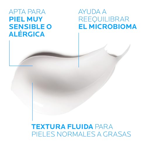 Detalle 2 de La Roche-Posay Toleriane Dermallergo Fluido, hidratante facial de 40 ml