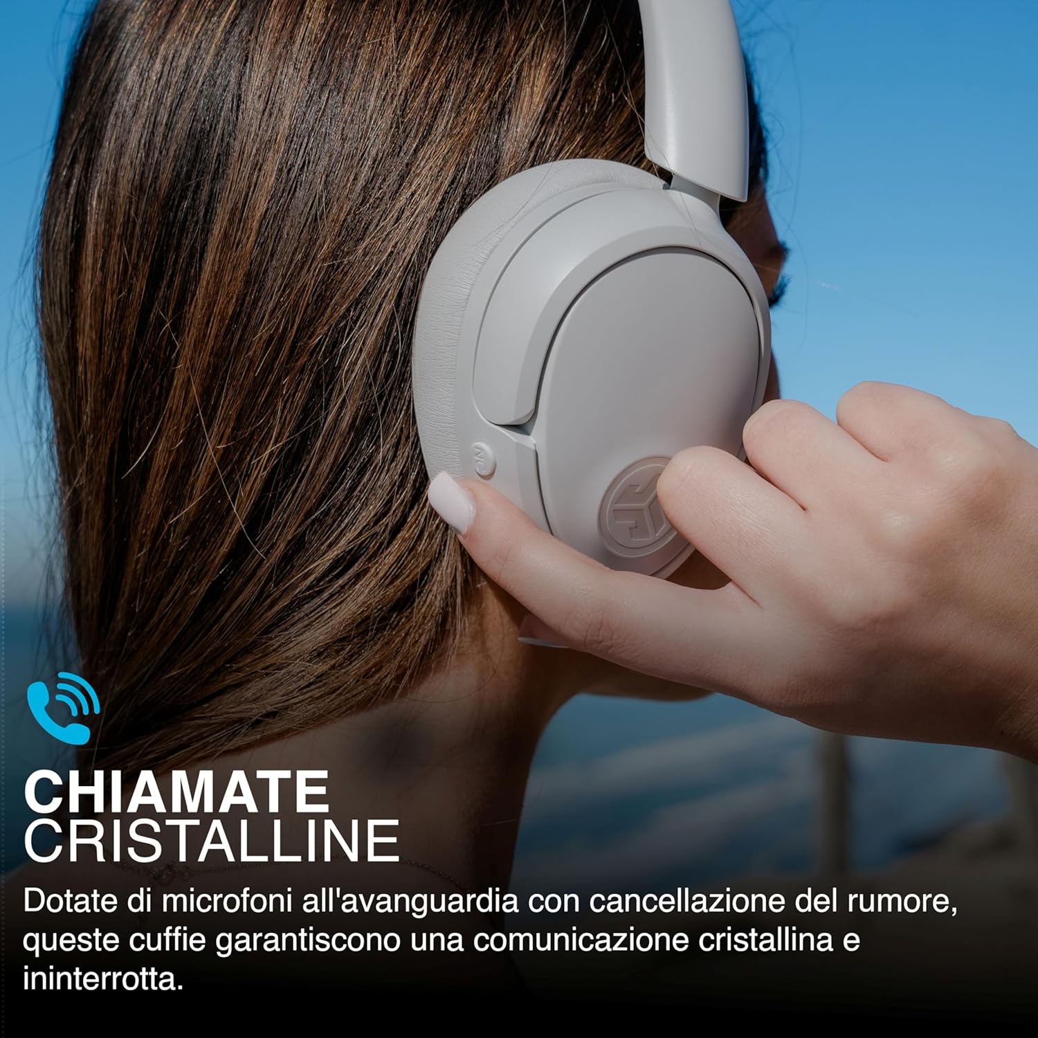 Thumbnail 6 de JLab JBuds LUX ANC – Cuffie Bluetooth over-ear wireless pieghevoli con cancellazione attiva del rumore e micro per chiamate