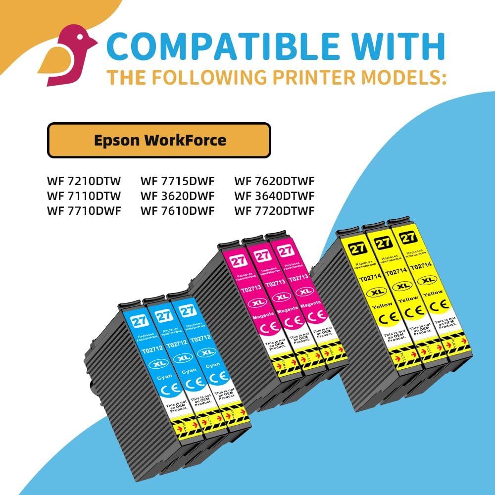 Thumbnail 2 de Q-image 27XL Ink Multipack 9 Pack 🖨️