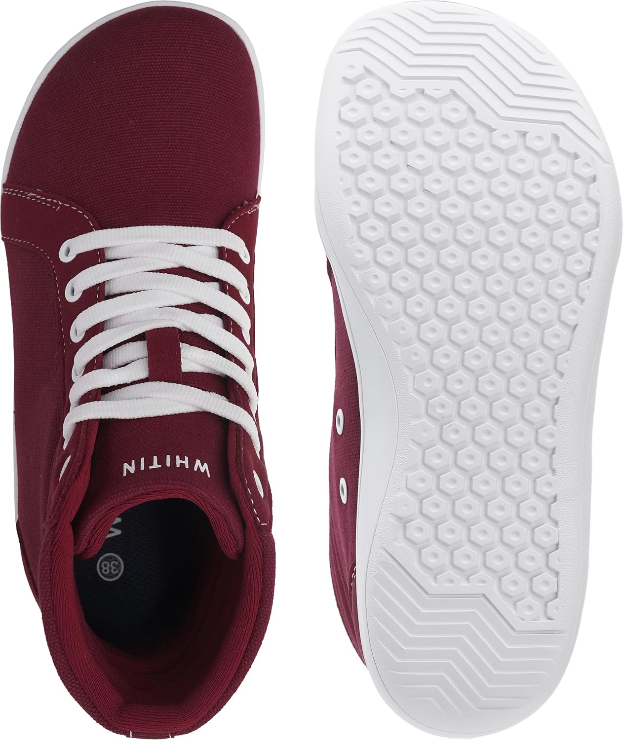 Thumbnail 4 de WHITIN Women's Wide High-Top Canvas Barefoot Sneakers