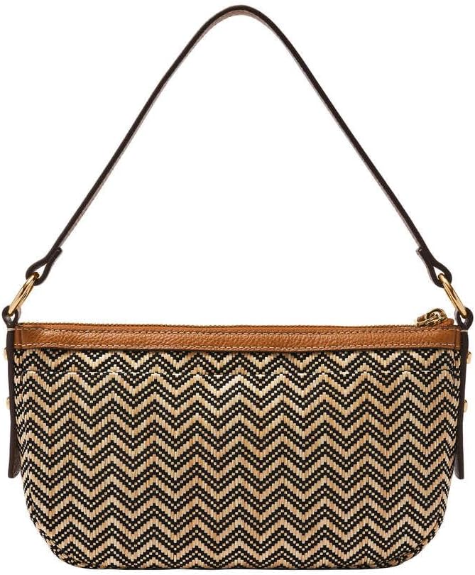 Detalle de Fossil Jolie Brown Crossbody : sac en cuir ou daim pour femme