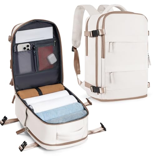 Detalle de SZLX Mochila de cabina 40 × 30 × 20 cm con apertura de 180° y compartimento para portátil