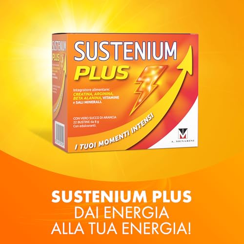 Thumbnail 4 de Sustenium Plus: integratore energizzante con aminoacidi, vitamine e minerali, 22 bustine