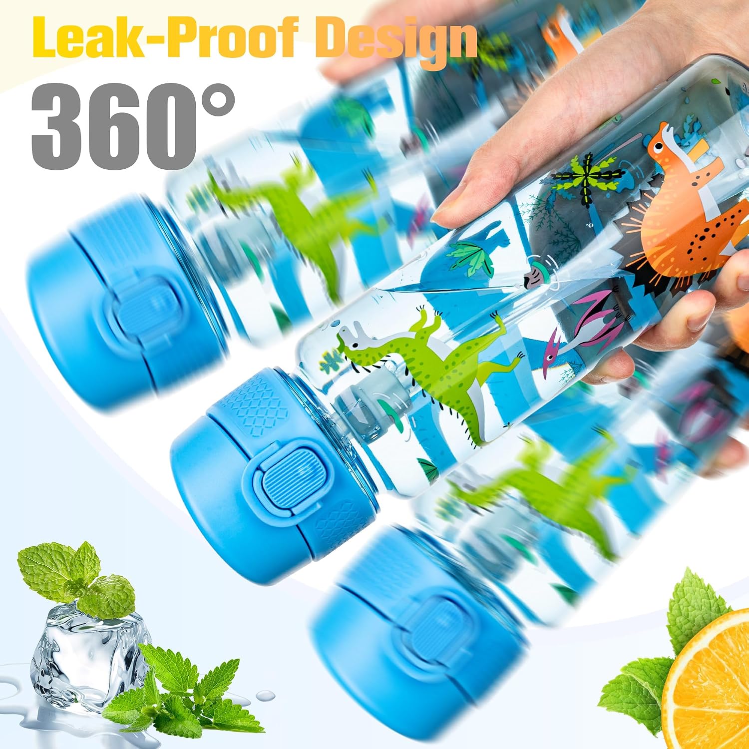 Thumbnail 4 de GOPPUS 500ml Clear Tritan Water Bottle