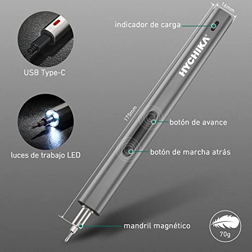 Thumbnail 1 de HYCHIKA Destornillador eléctrico 67 en 1 🛠