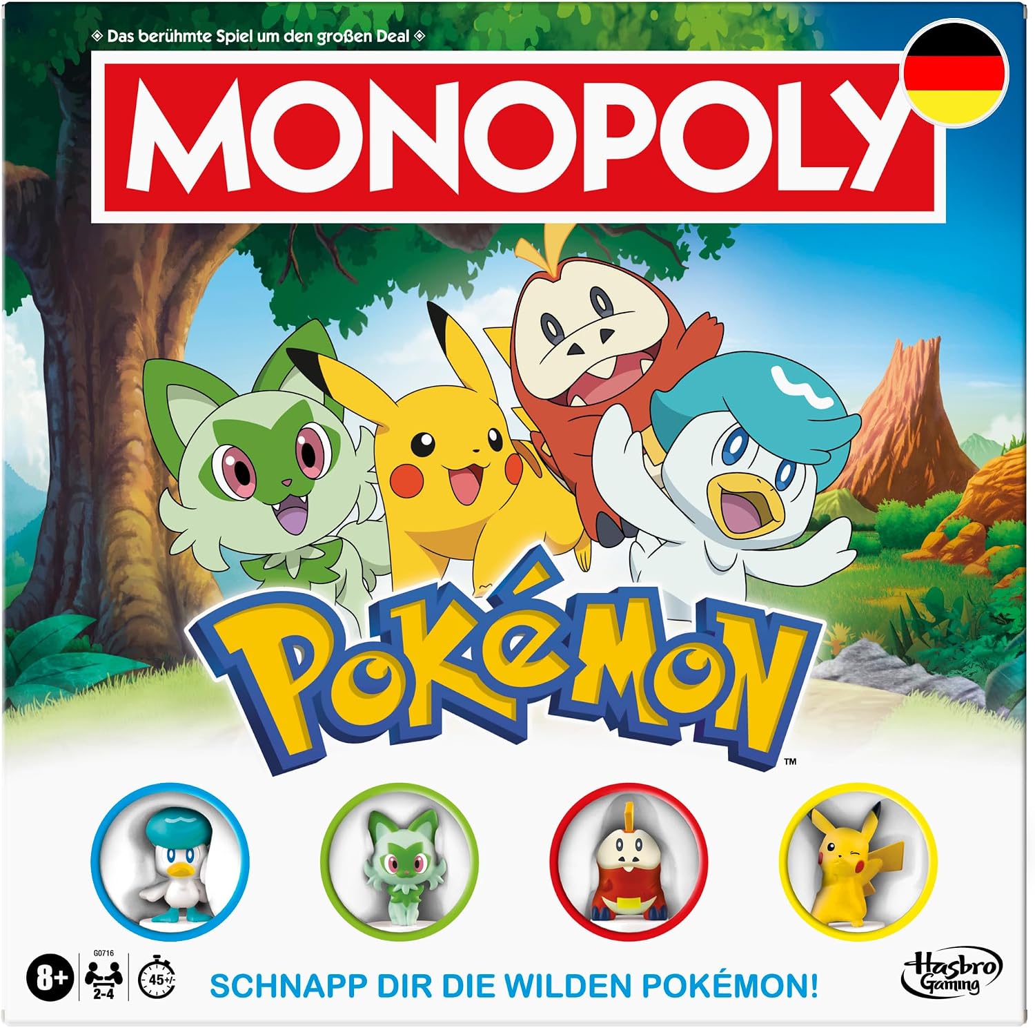 Detalle de Monopoly Pokémon Edition Brettspiel Deutsch