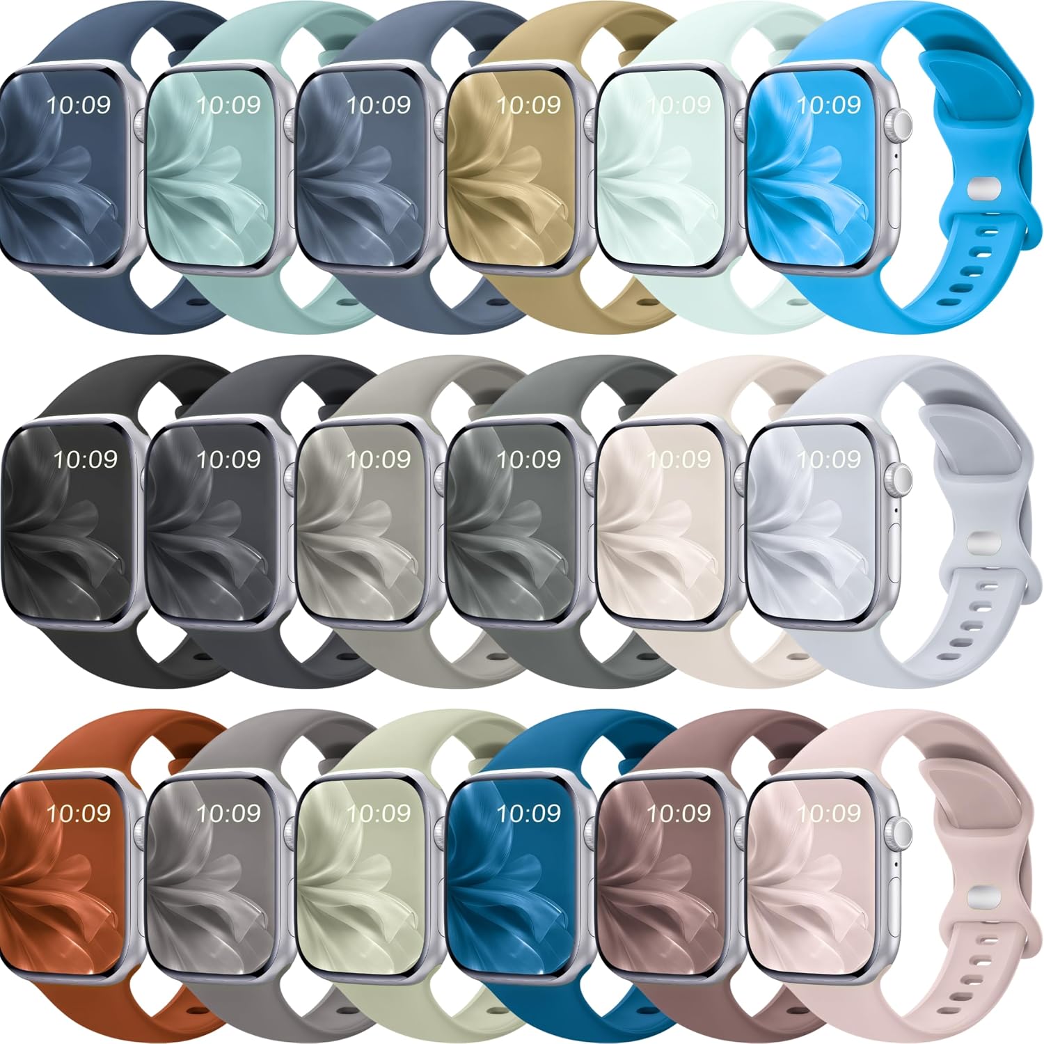 Detalle de Foufousun Silicone Apple Watch Bands