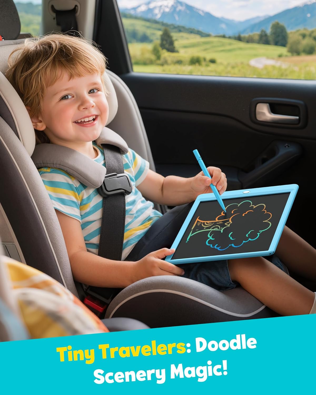 Detalle 2 de TEKFUN LCD Writing Tablet 10-inch kids drawing pad