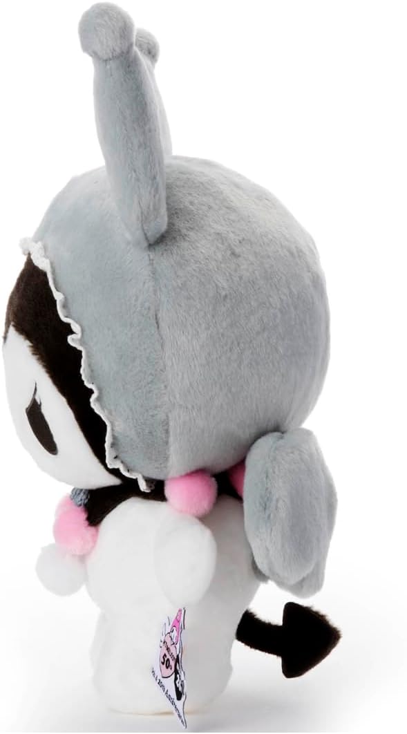 Detalle 2 de サンリオキャラクターズ ぴょこりん クロミ 20周年デザイン 高さ約33cmのぬいぐるみ
