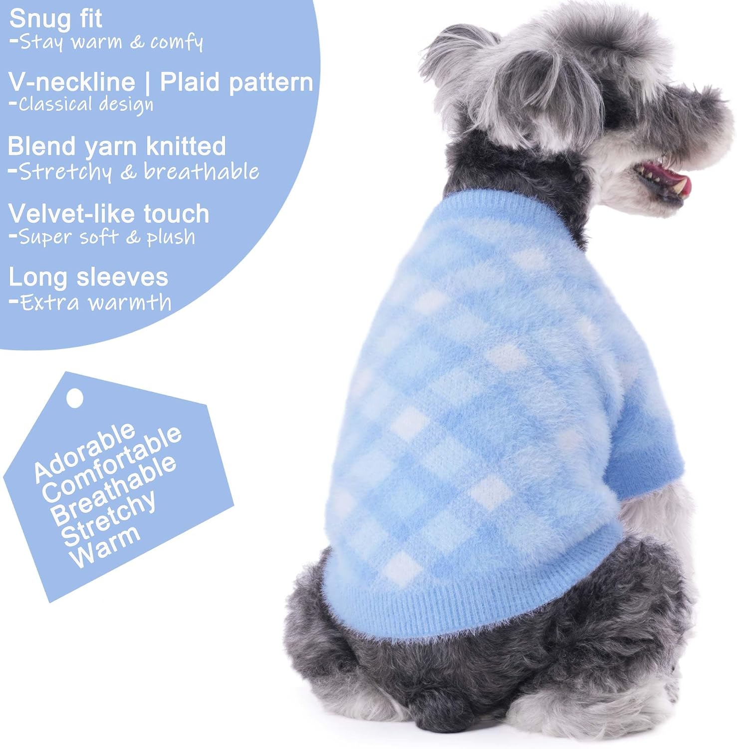 Detalle de Algudbilt Dog Sweater, Medium
