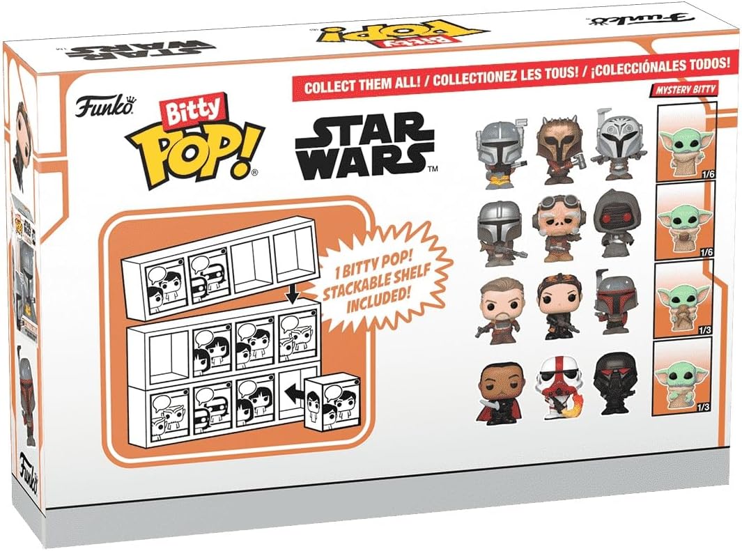 Detalle 2 de Funko Bitty Pop! Cobb Vanth 4-Packs