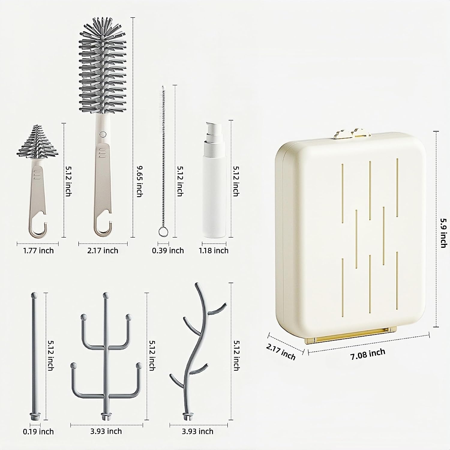 Thumbnail 6 de Youocomu Baby Bottle Brush Set 6-in-1