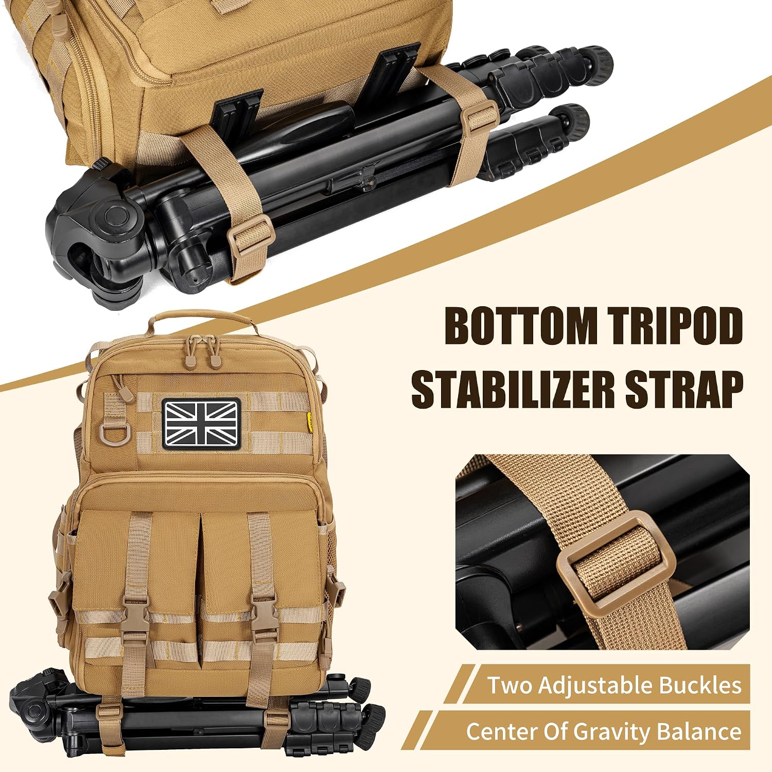 Thumbnail 4 de Camera Backpack with 15.6" Laptop Compartment