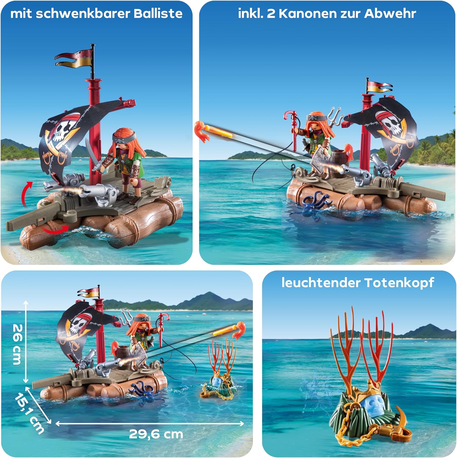 Detalle 2 de Playmobil 71794 Schatzbergung 4 Jahre