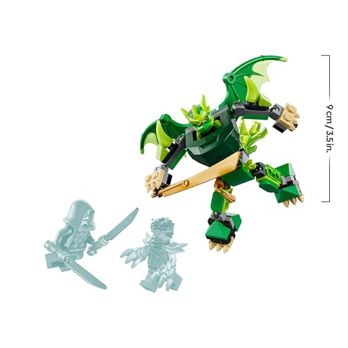 Thumbnail 7 de LEGO Ninjago Pack de Combate: Meca Dragón de Lloyd (71862) – Figura articulada, 3 minifiguras y armas para jugar y decorar