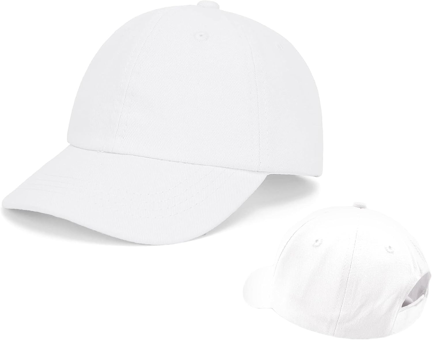 Thumbnail 6 de iEasey Kids Plain Cotton Baseball Cap 2-6 Years – Sun Protection and Comfort