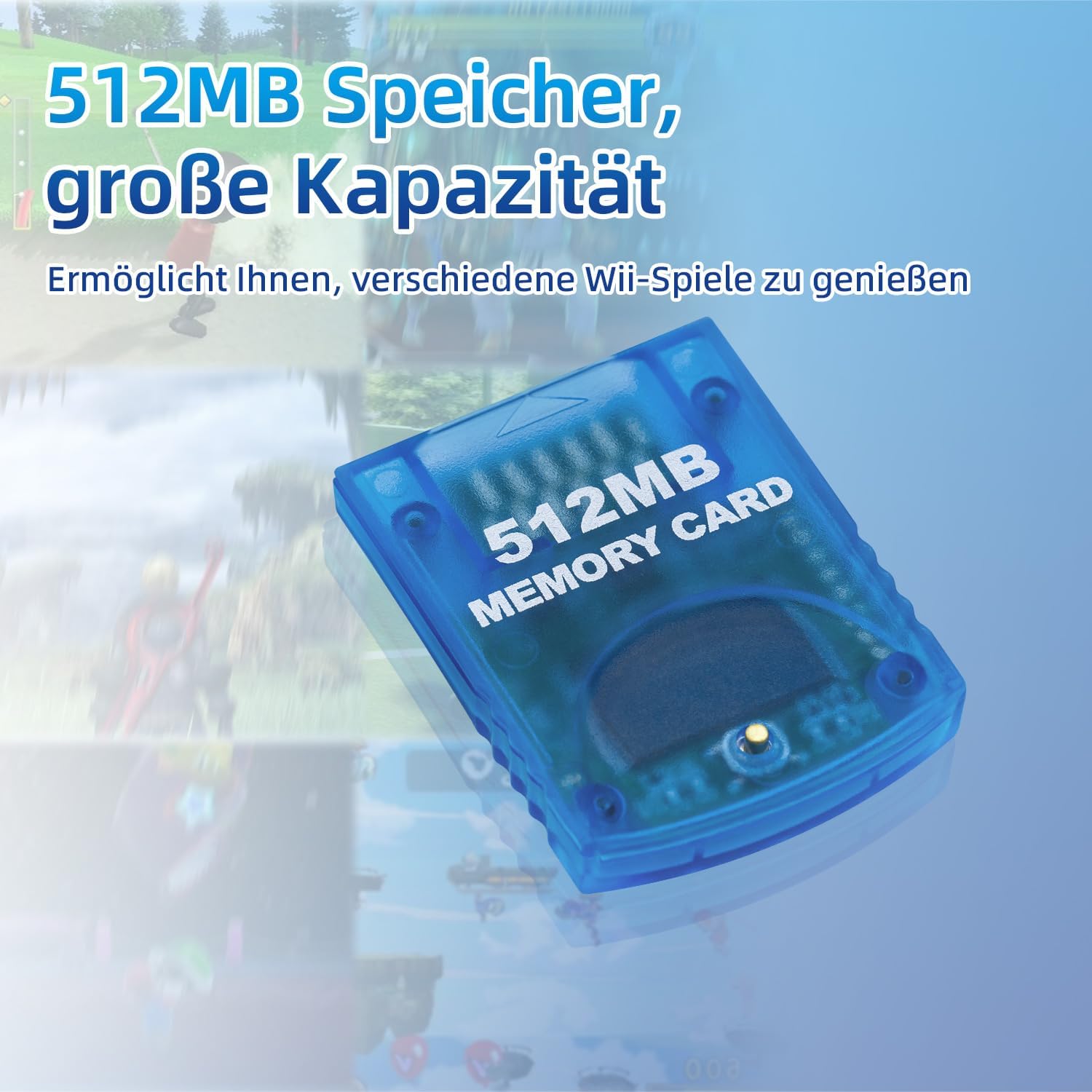 Detalle 2 de Wii Memory Card mit 512 MB für Wii