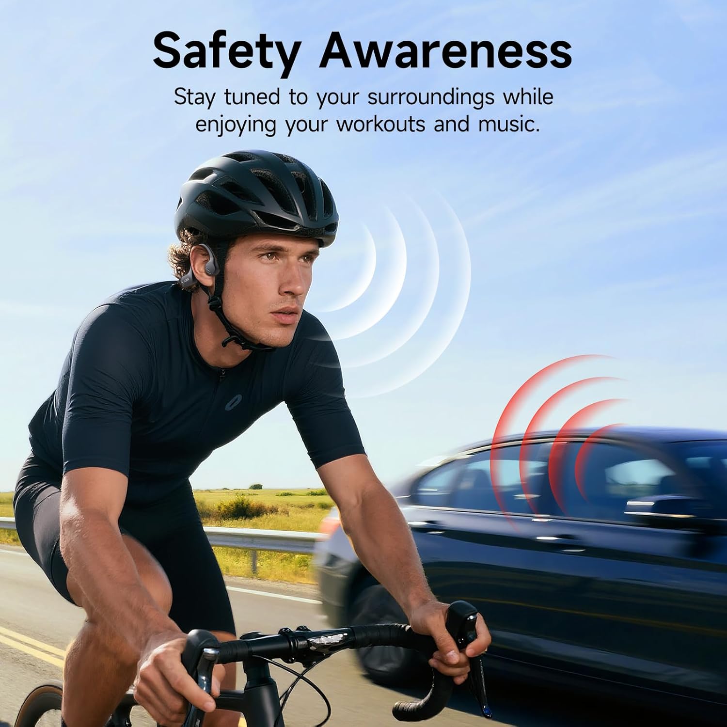 Thumbnail 2 de LOBKIN Bone Conduction Headphones: Open-Ear Bluetooth 6.0 with Mic