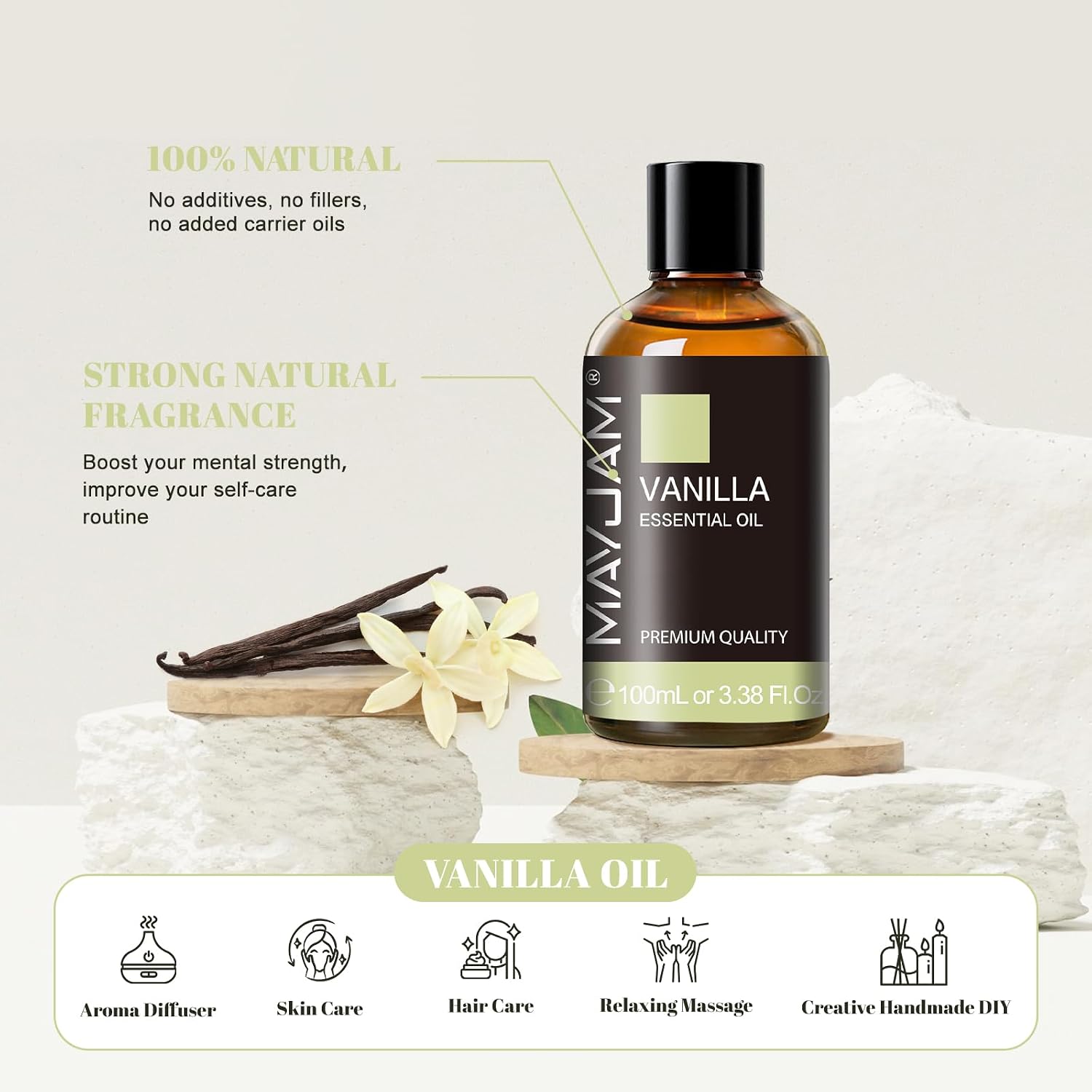 Thumbnail 1 de MAYJAM Huile de Vanille 100ml