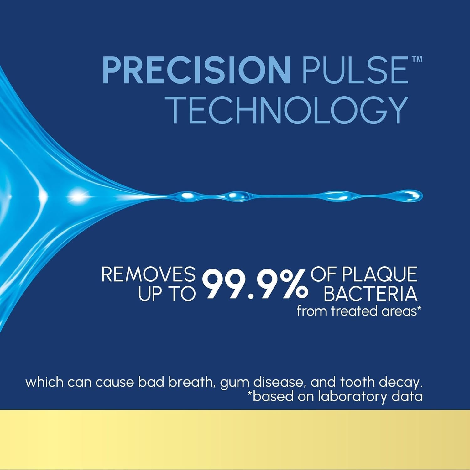 Thumbnail 1 de Waterpik Cordless Advanced Water Flosser WP-580UK (White) with 3 Pressure Settings