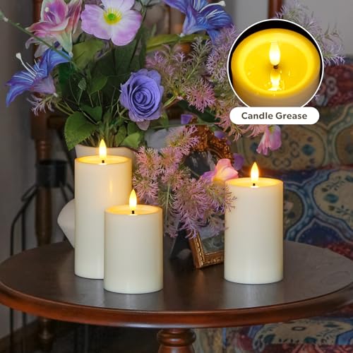 Detalle de Yeelida LED-Kerzen im 4er-Set