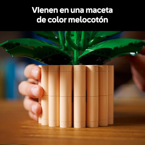 Thumbnail 4 de LEGO Botanicals Lirio de la Paz 11504: Maqueta floral para adultos, planta de interior con maceta artificial