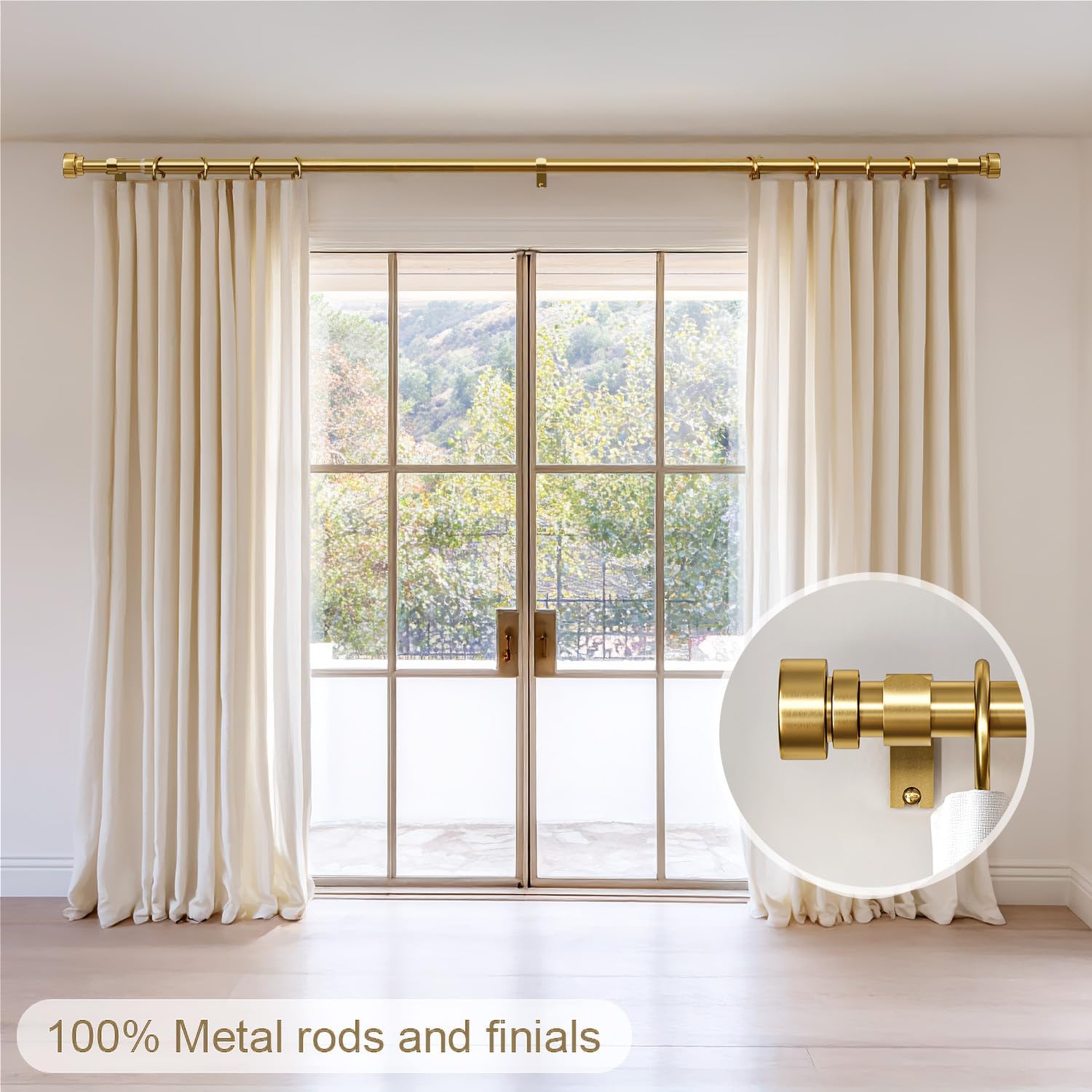 Thumbnail 2 de Lootkell Curtain Rod, 1-Inch Diameter