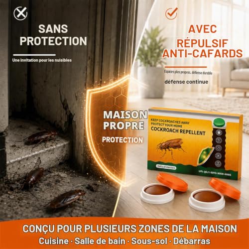 Thumbnail 3 de Heliovance 48 Pièces Piège Anti Cafard – Lot pratique pour la maison