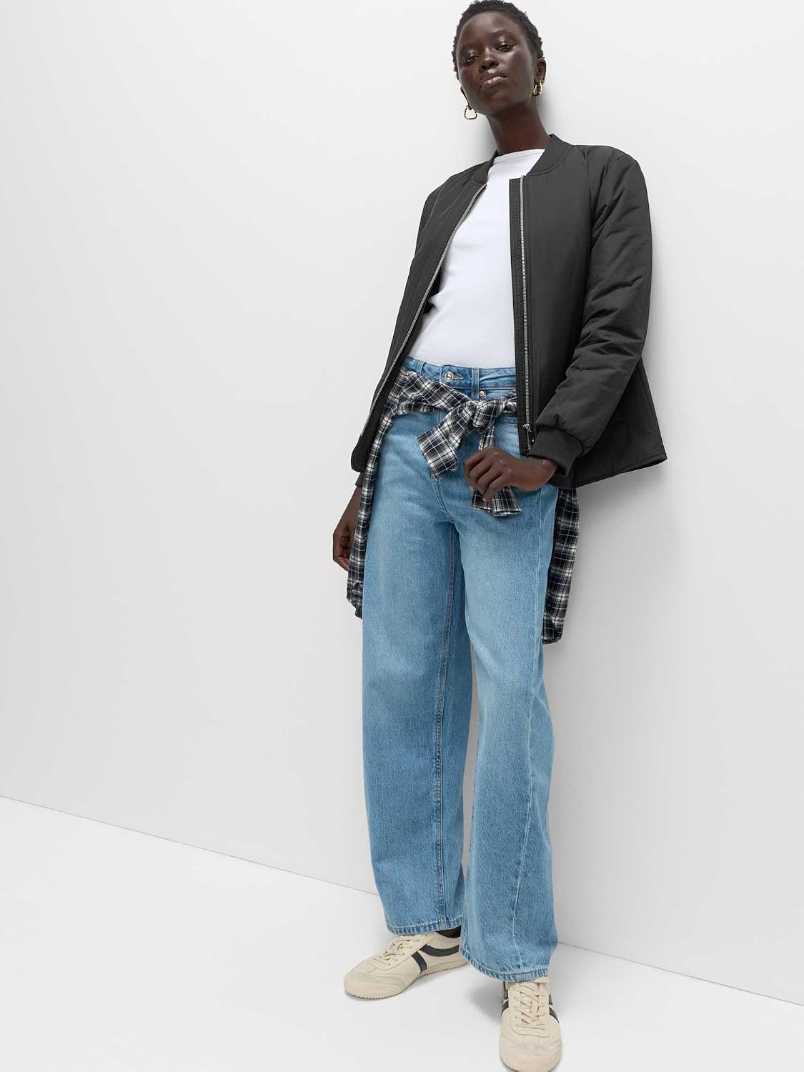 Detalle 2 de Marks & Spencer Stormwear™ gewatteerde damesjas, waterafstotend, standaard pasvorm