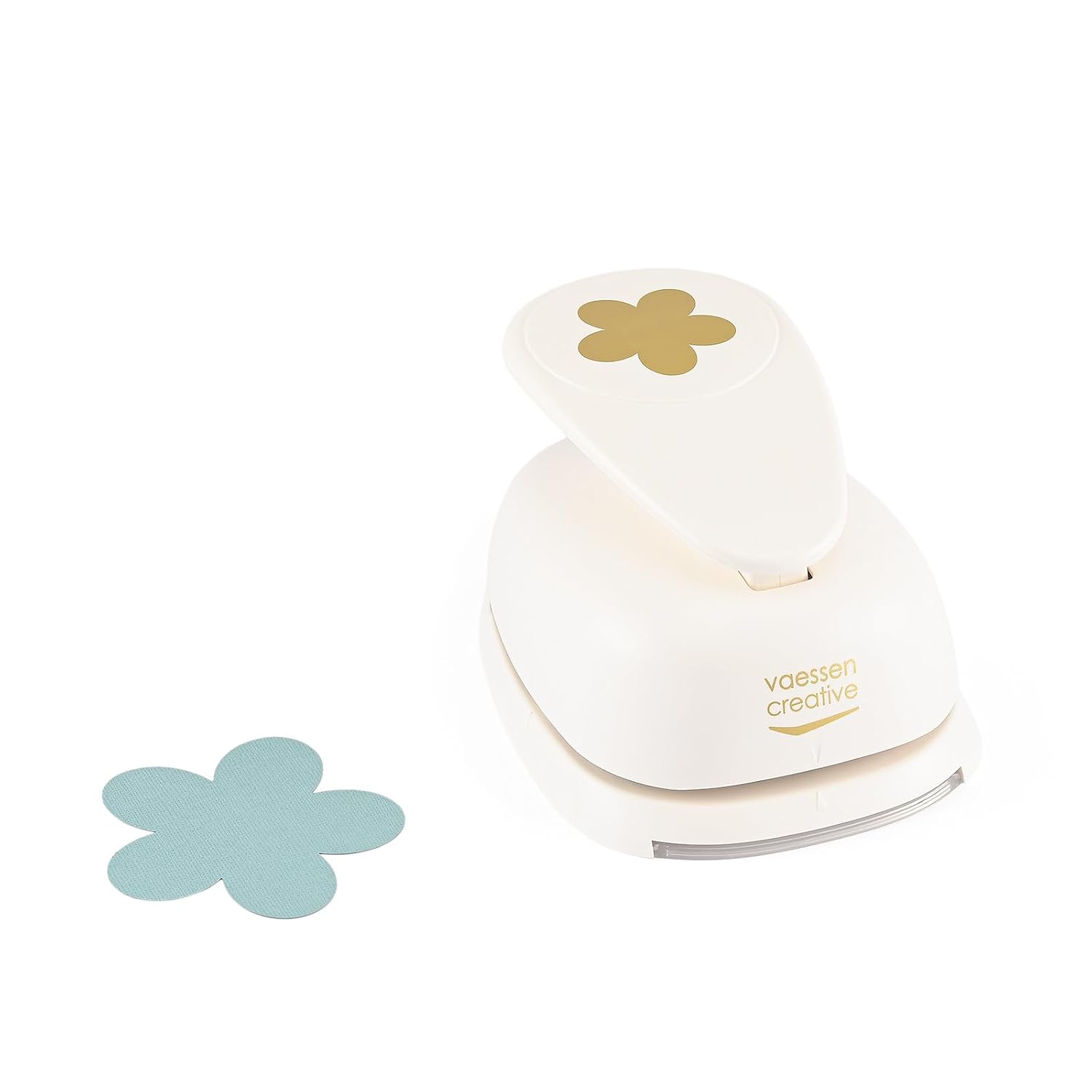 Detalle 2 de Vaessen Creative Super Flower motiefpons 8,9 cm voor papier tot 160 g/m²