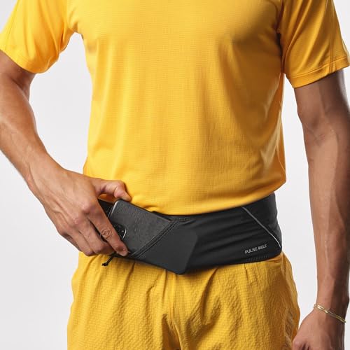 Thumbnail 6 de Salomon Pulse Belt-Black: cintura da corsa leggera con tasche portaoggetti