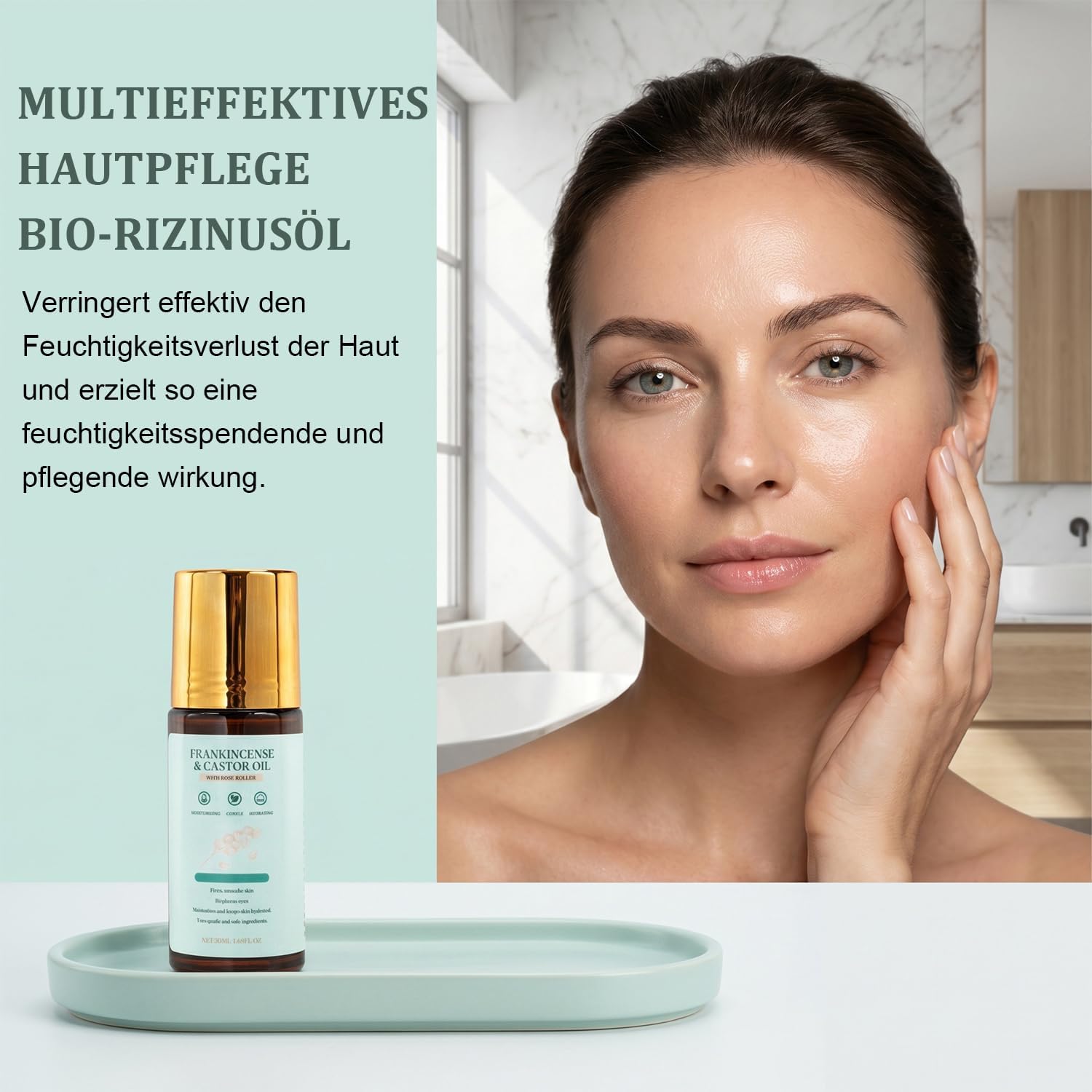 Thumbnail 4 de Bio Rizinusöl Roll-On – kaltgepresstes Bio-Rizinusöl für Feuchtigkeitspflege der Haut