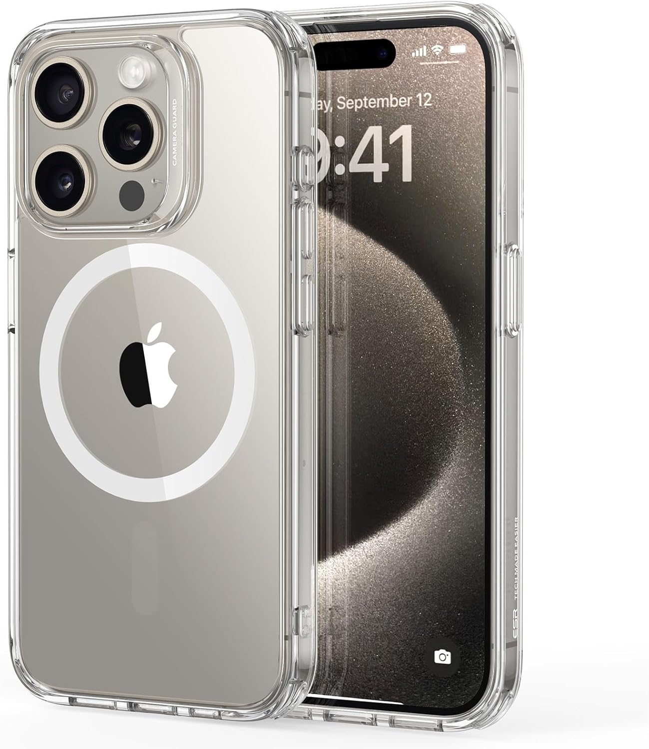 Detalle de ESR Classic Clear Case for iPhone 15 Pro Max