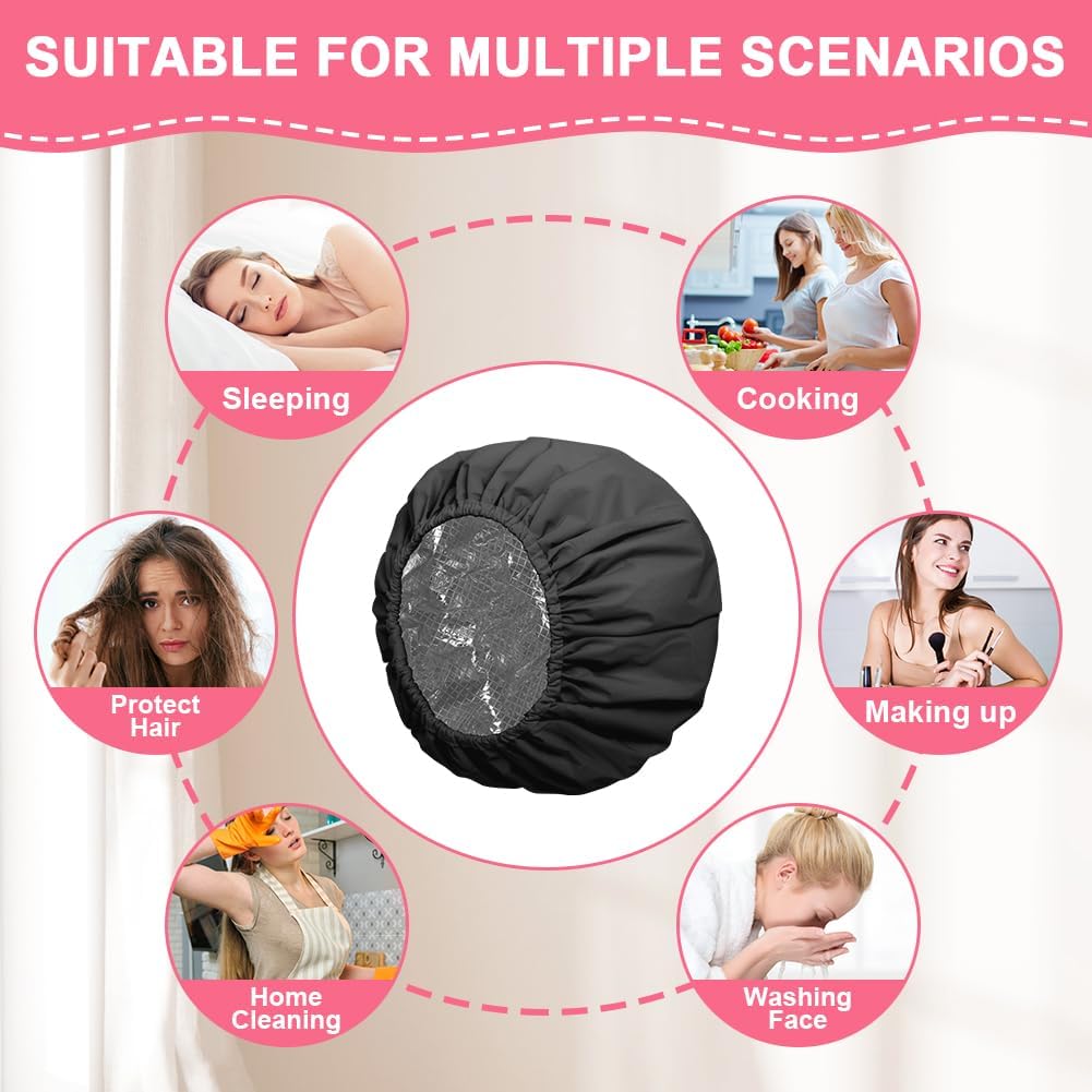 Thumbnail 6 de AOGOE Bonnet Coiffure Chauffant 2pcs