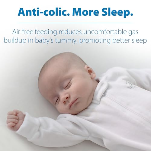 Detalle de Dr. Brown's Anti-Colic Options+ Narrow Baby Bottle 4 oz — 4-Pack