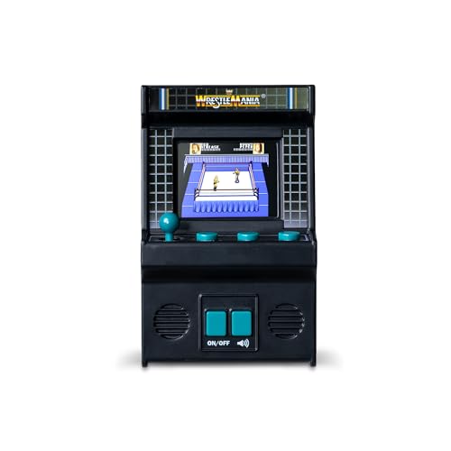 Detalle 2 de Basic Fun Arcade Classics Mini WWE – Jeu portable rétro ⚙
