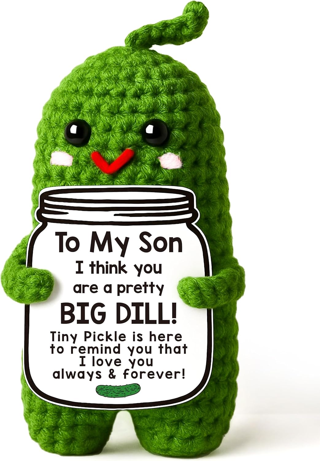 Thumbnail 6 de Crochet Pickle Valentine Gift