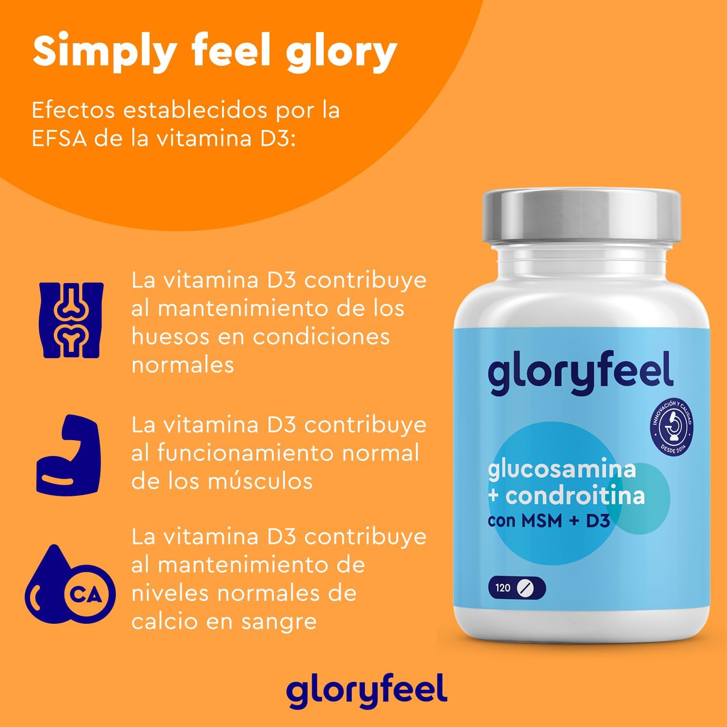 Thumbnail 4 de Glucosamina Condroitina 120 tabletas