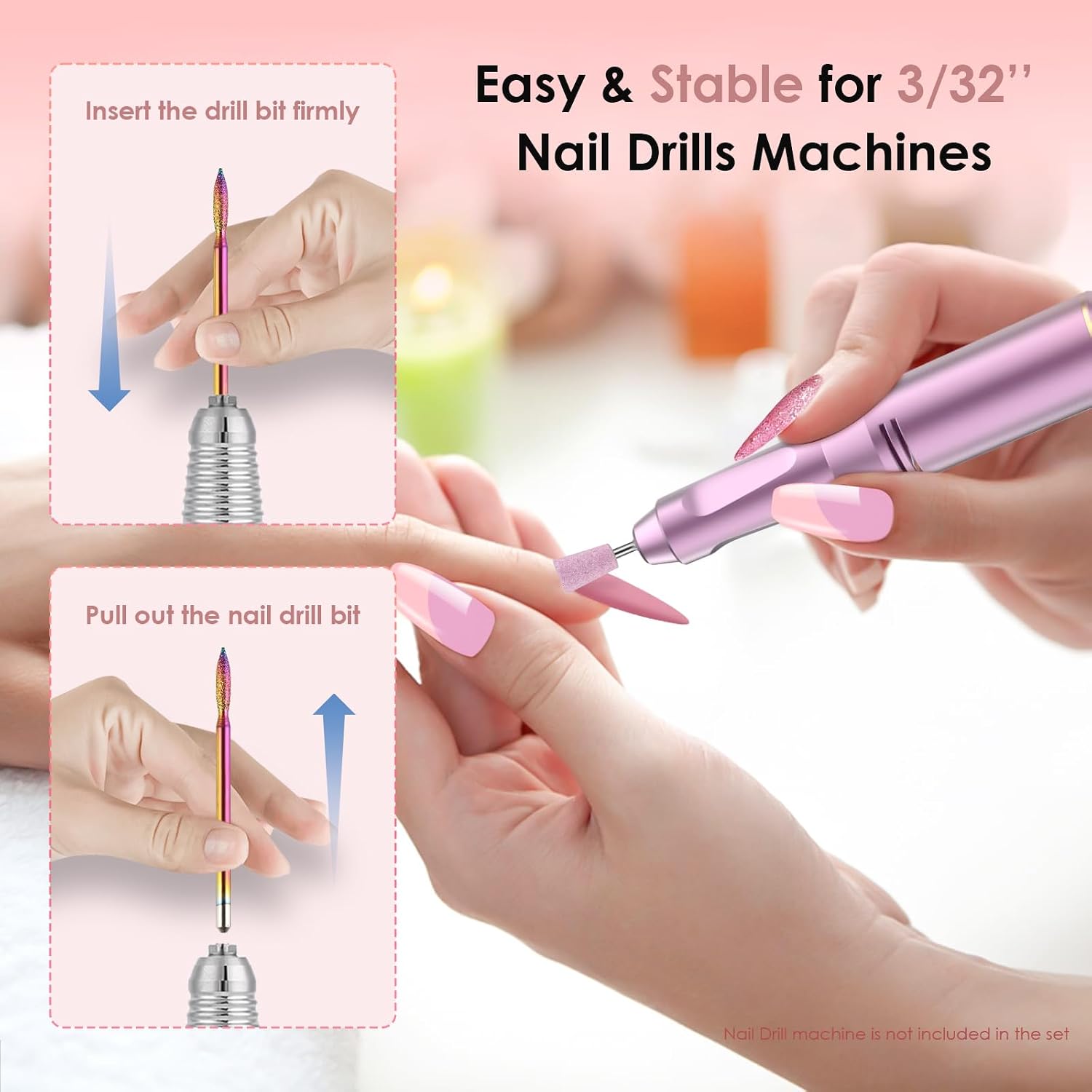 Thumbnail 4 de Rolokit 26-Piece Nail Drill Bit Set with 3/32-Inch Shanks