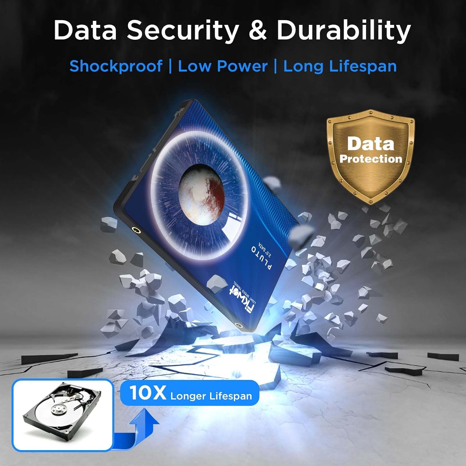 Detalle de Fikwot FX815 512GB SATA III 2,5 Zoll SSD – Leistung für Laptop und Desktop