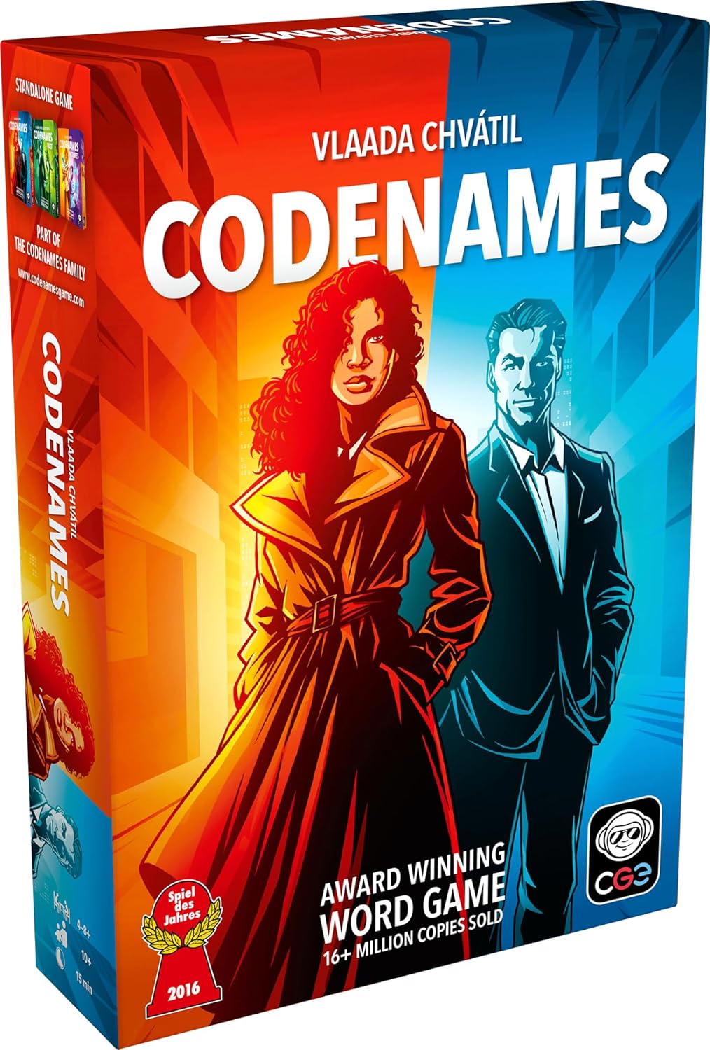 Detalle de Codenames (2nd Edition) | CGE — A practical take for 4–8 players