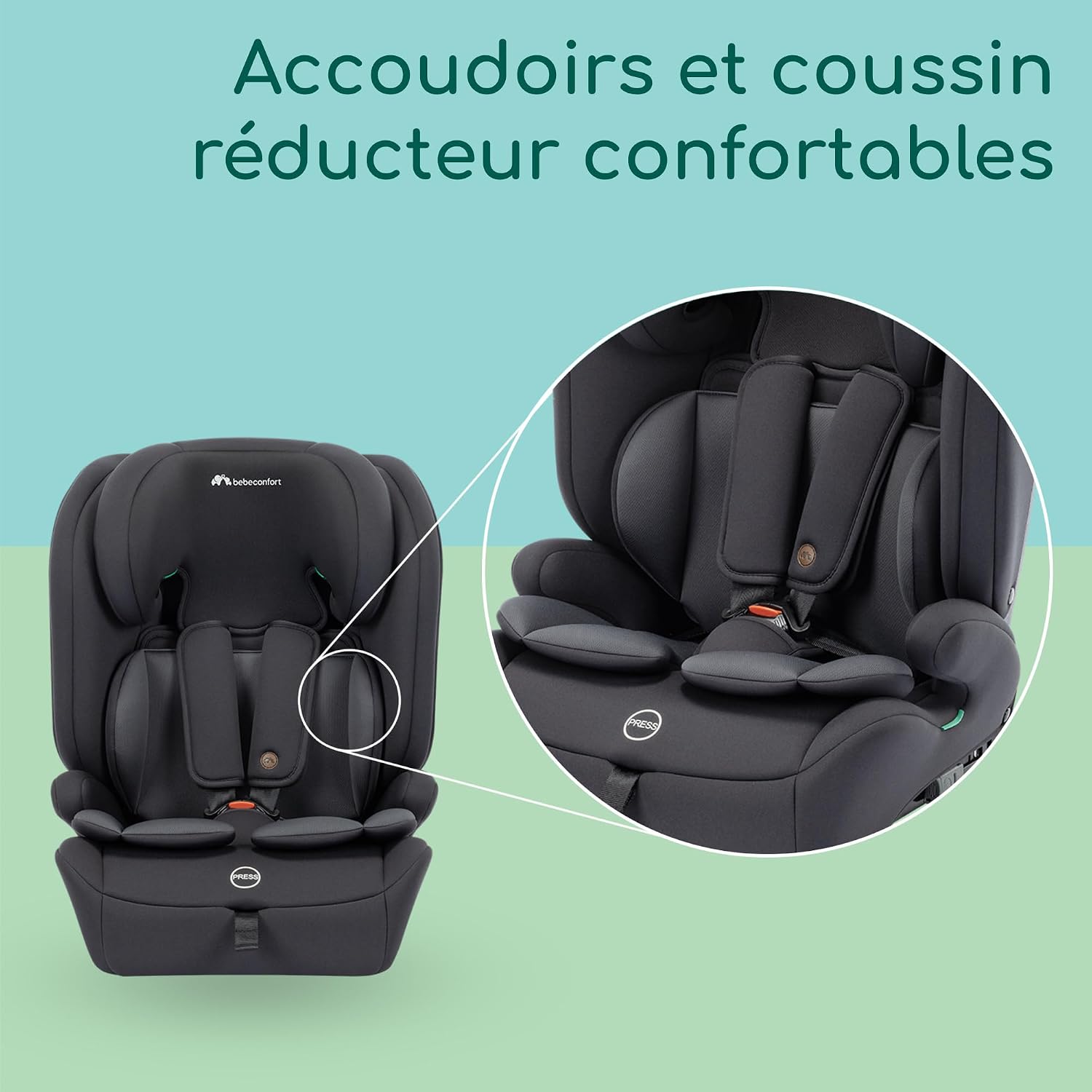 Thumbnail 4 de Bebeconfort EverFix Plus i‑Size siège auto évolutif 15 mois‑12 ans