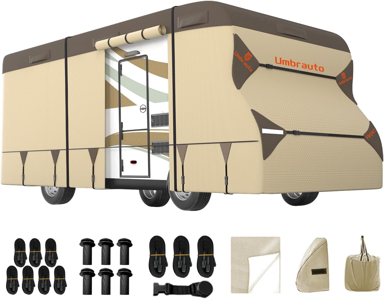 Detalle de Umbrauto Class C RV Cover 23'–26' Heavy‑Duty