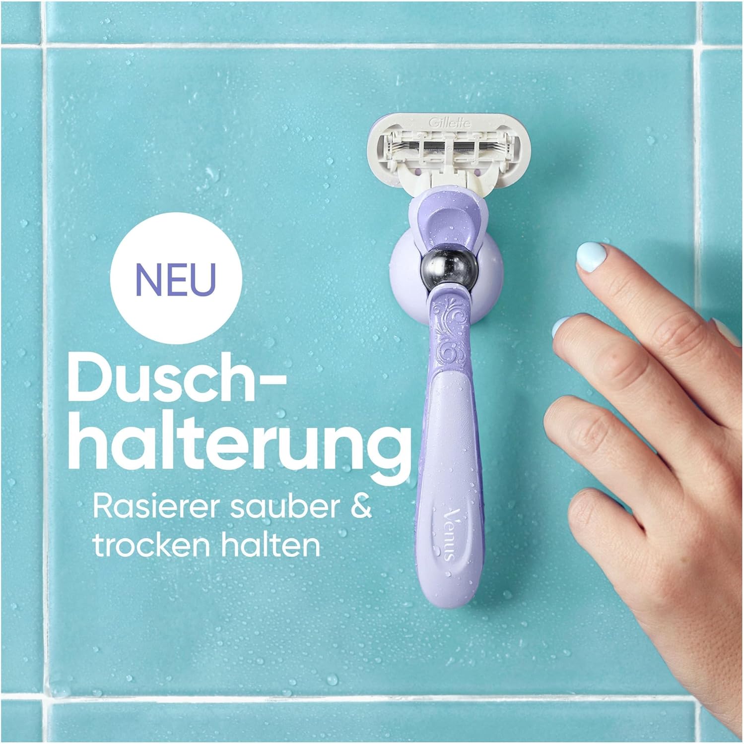 Thumbnail 4 de Gillette Venus Extra Smooth Swirl Rasierer 9 Klingen