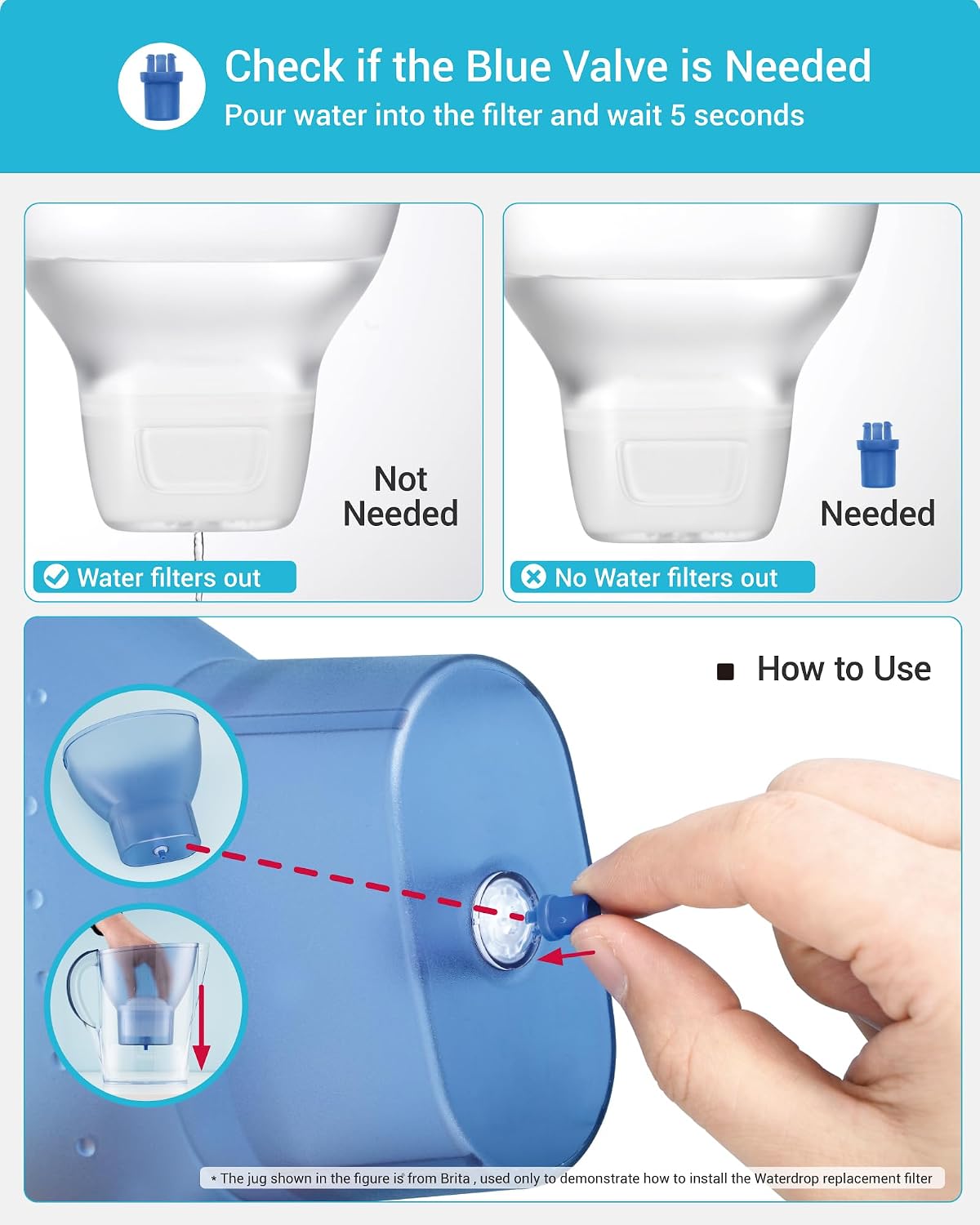 Detalle 2 de AQUA CREST Filter Cartridges 12-pack