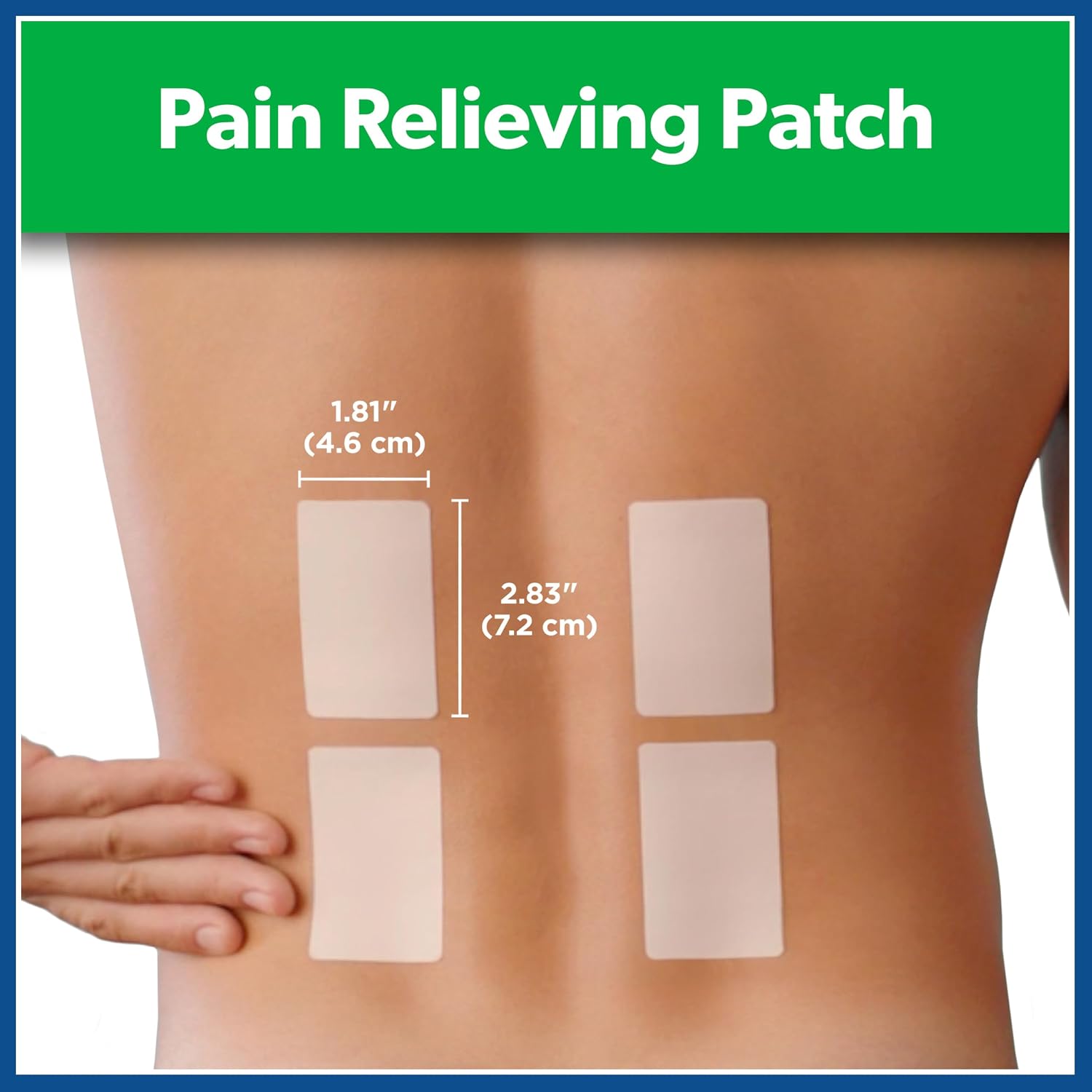 Detalle 2 de Salonpas Pain Relief Patch, 60 Count