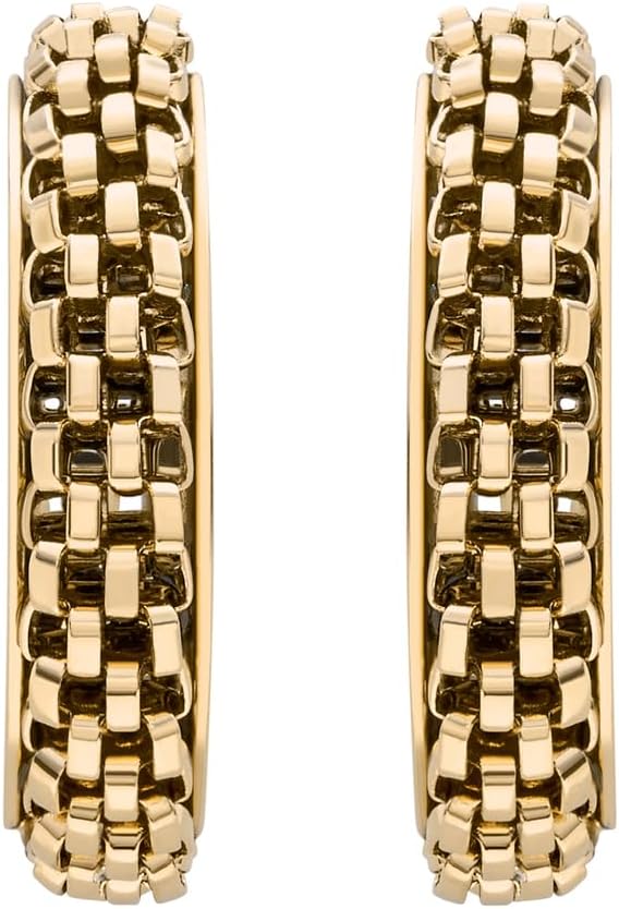 Thumbnail 1 de Skagen Damen Ohrringe in Gold-Ton aus Edelstahl mit Post-Verschluss