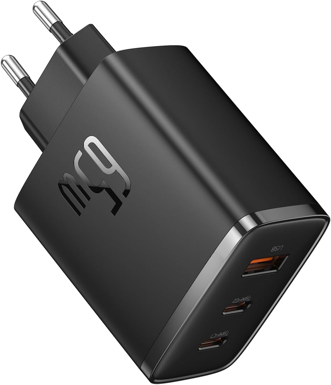Detalle de Baseus USB C Ladegerät 65W 3‑Ports