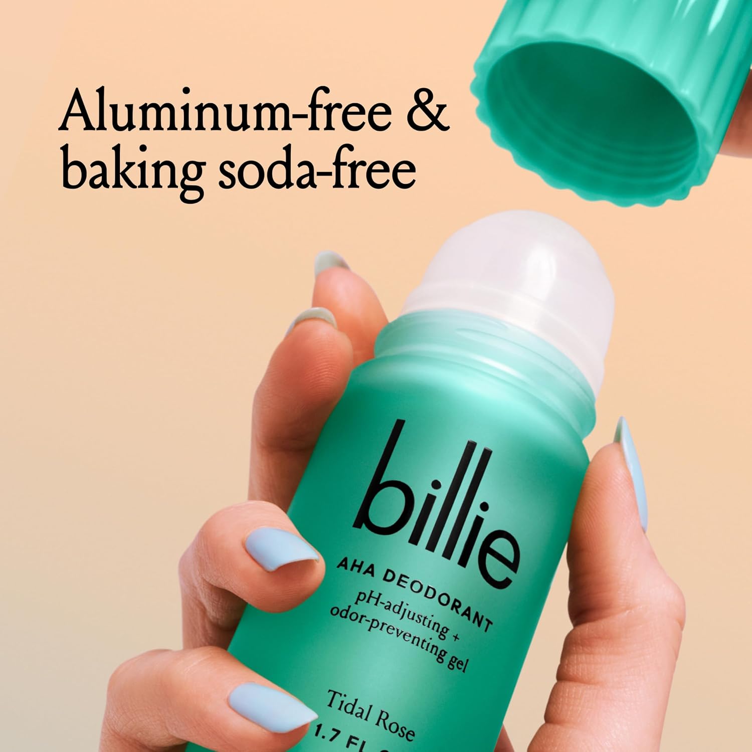 Detalle de Billie AHA Deodorant Gel 1.7 oz — Tidal Rose