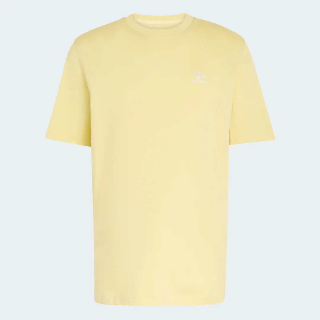 Detalle 2 de adidas Camiseta holgada manga corta Essential en amarillo